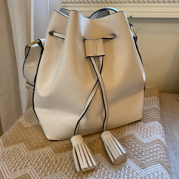 ASOS Handbags - White Bucket Bag Crossbody Bag